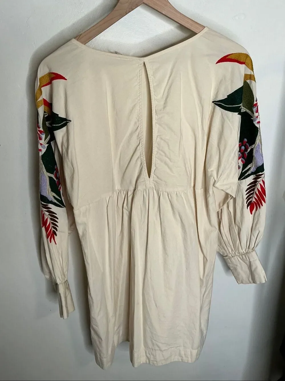Free People Mini Obsessions Embroidered Dress | Cream in Medium